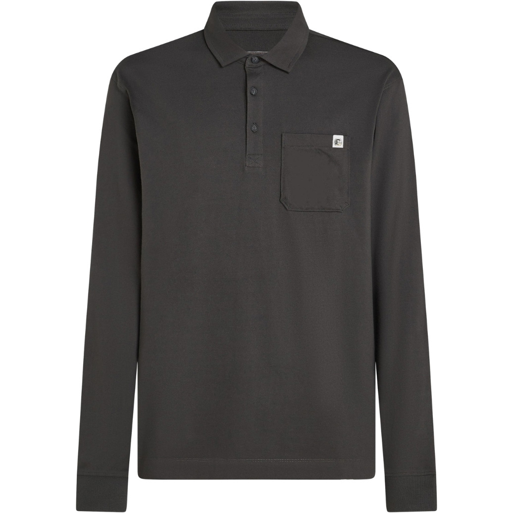 2026 O'Neill Mens O'riginals Long Sleeve Polo 2600021 - Raven
